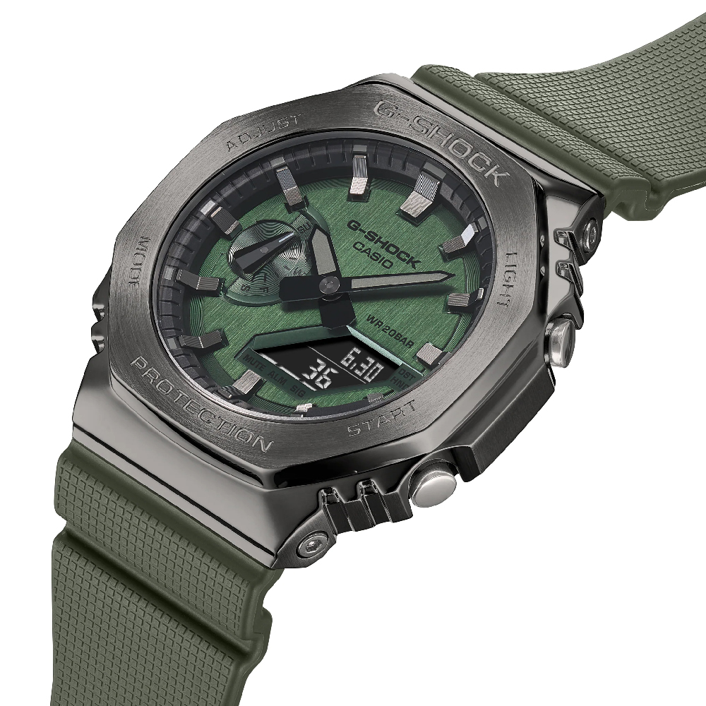 Onnodig Gespierd schieten G-Shock Classic Style GM-2100B-3AER Metal Covered CasiOak Horloge • EAN:  4549526304729 • Horloge.nl