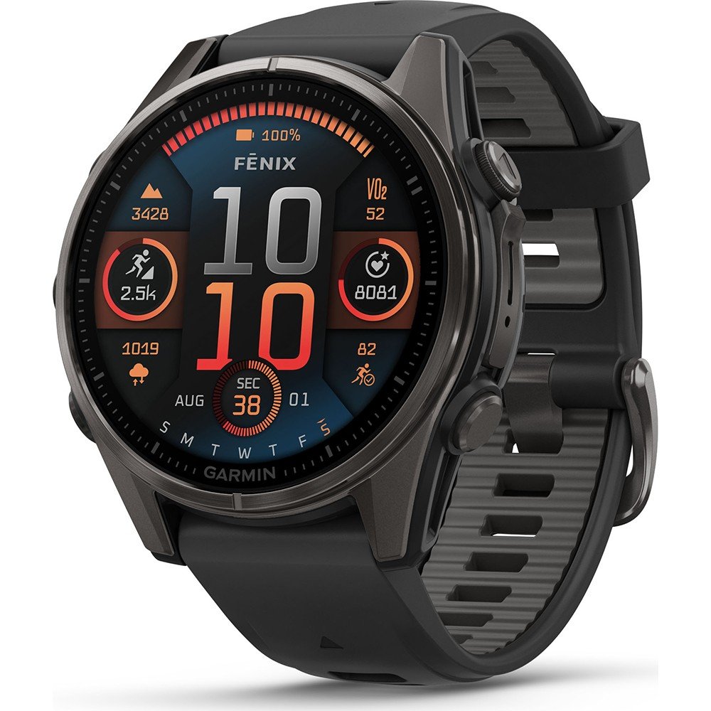 Garmin Fenix 010-02903-21 Fenix 8 Sapphire Horloge