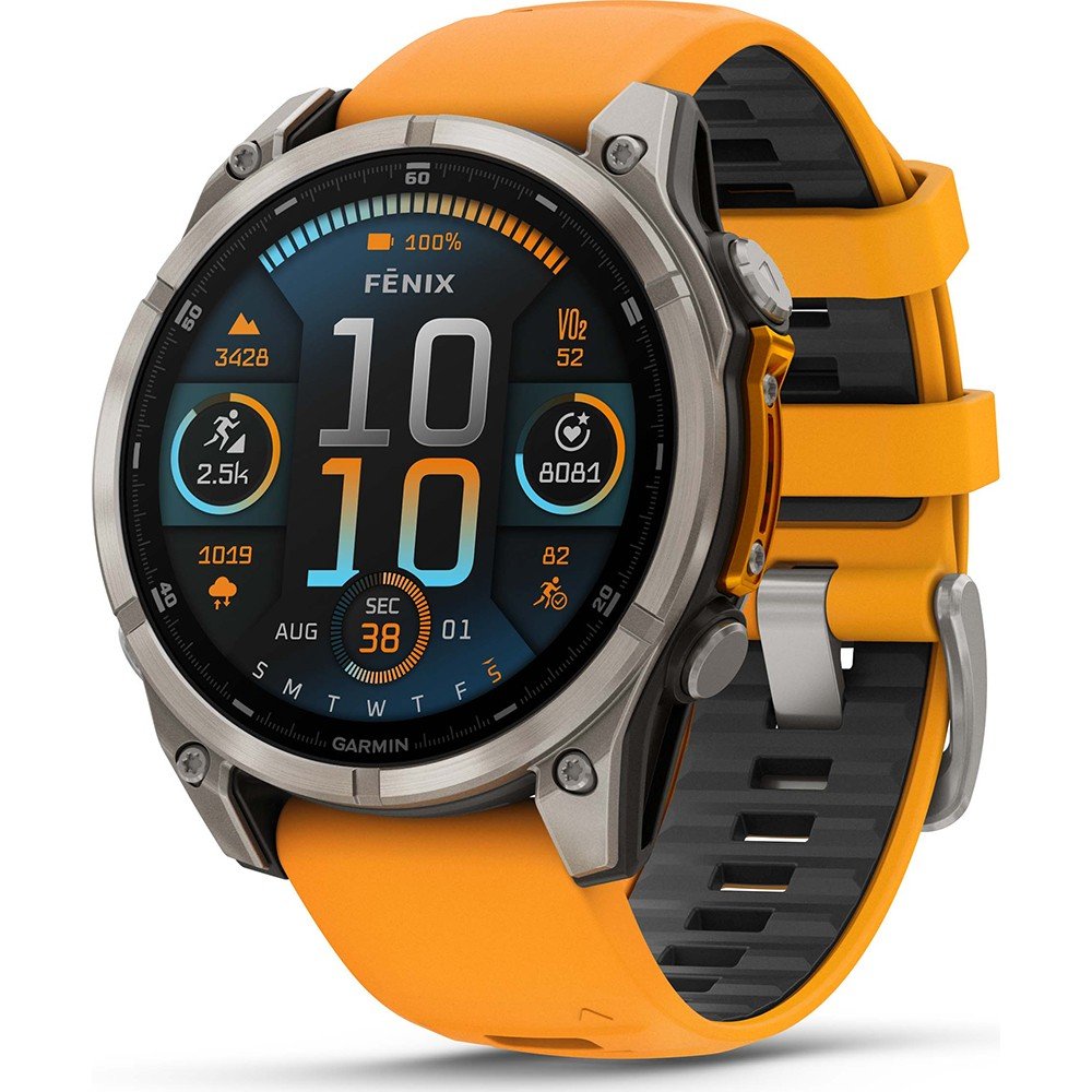 Garmin Fenix 010-02904-11 Fenix 8 Sapphire Horloge