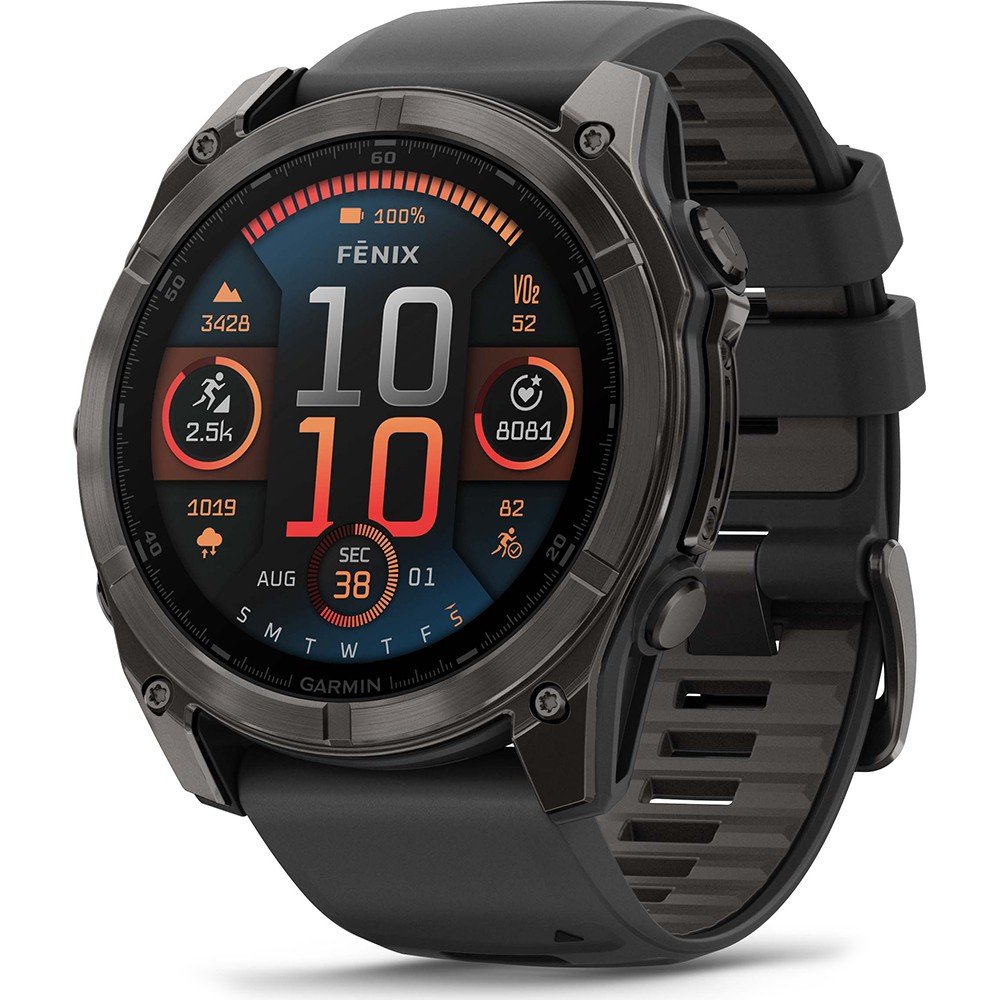 Garmin Fenix 010-02905-21 Fenix 8 Sapphire Horloge