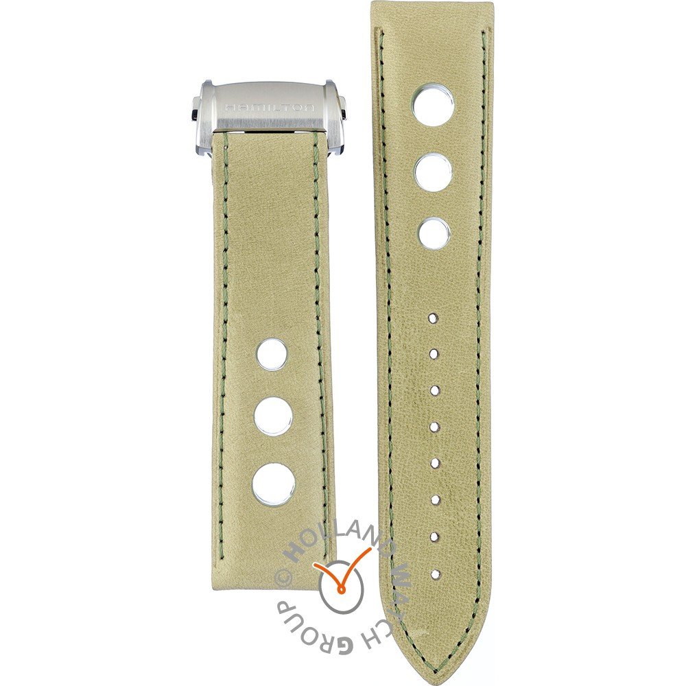 Hamilton Straps H690.000.207 Pan Europ Horlogeband