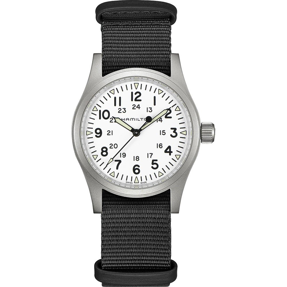 Hamilton Field H69439910 Khaki Field Mechanical Horloge