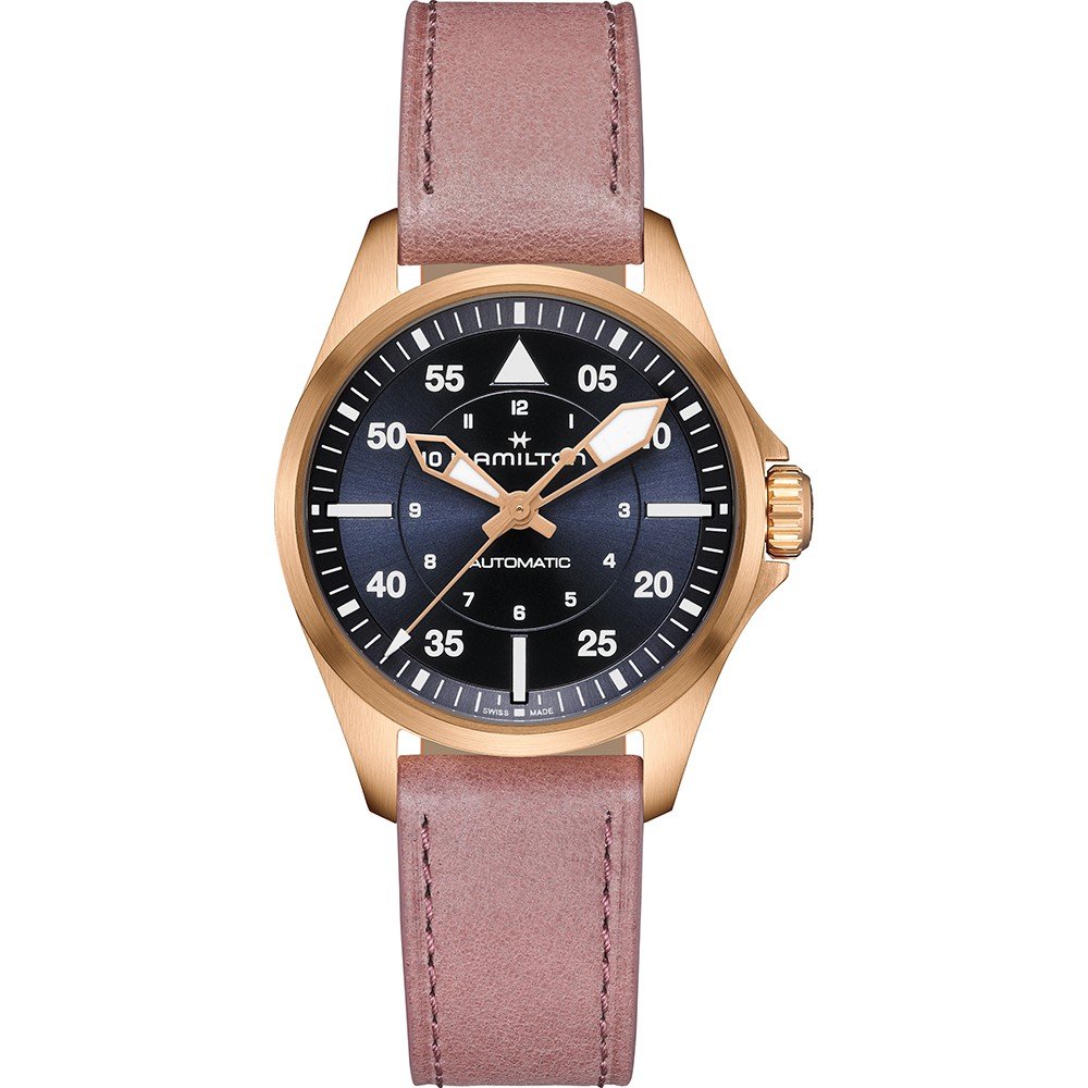 Hamilton Aviation H76245840 Khaki Aviation Pilot Auto Horloge