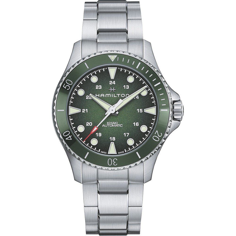 Hamilton Navy H82525160 Khaki Navy Scuba Horloge