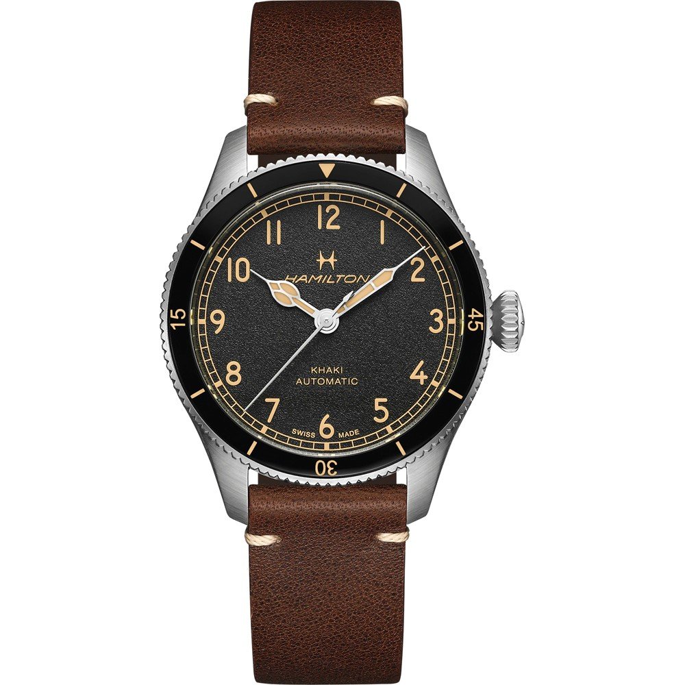 Hamilton Aviation H76205530 Khaki Aviation Pilot Pioneer Horloge