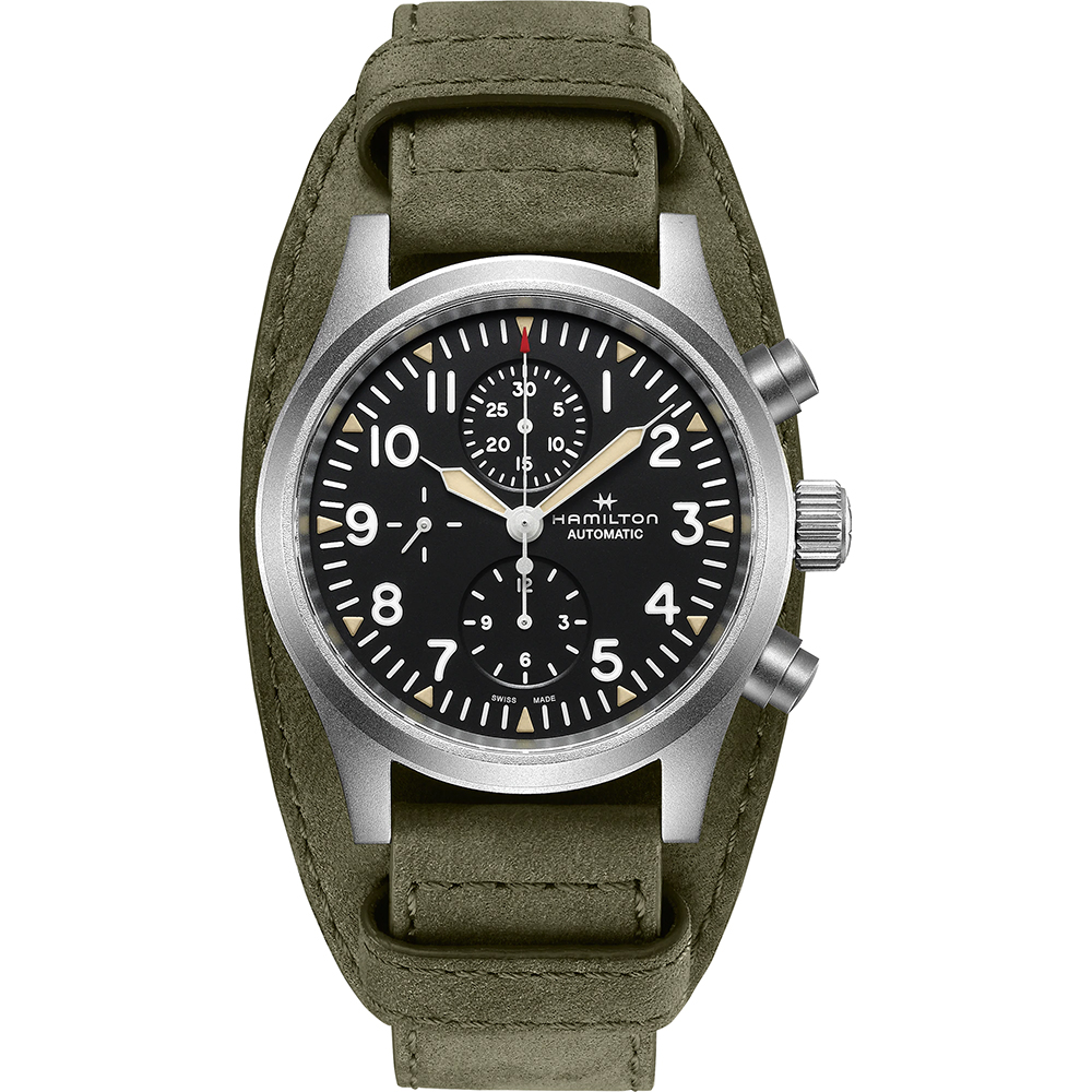 Hamilton Field H71706830 Khaki Field Horloge