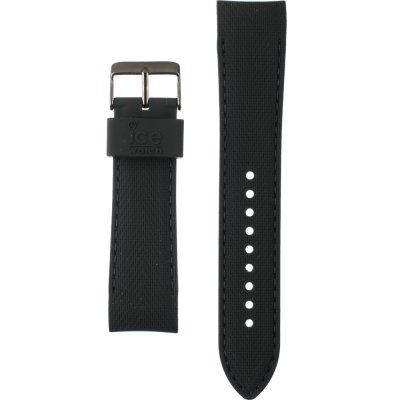 Ice-Watch Straps 017198 Grey Silicone Rubber Strap Horlogeband