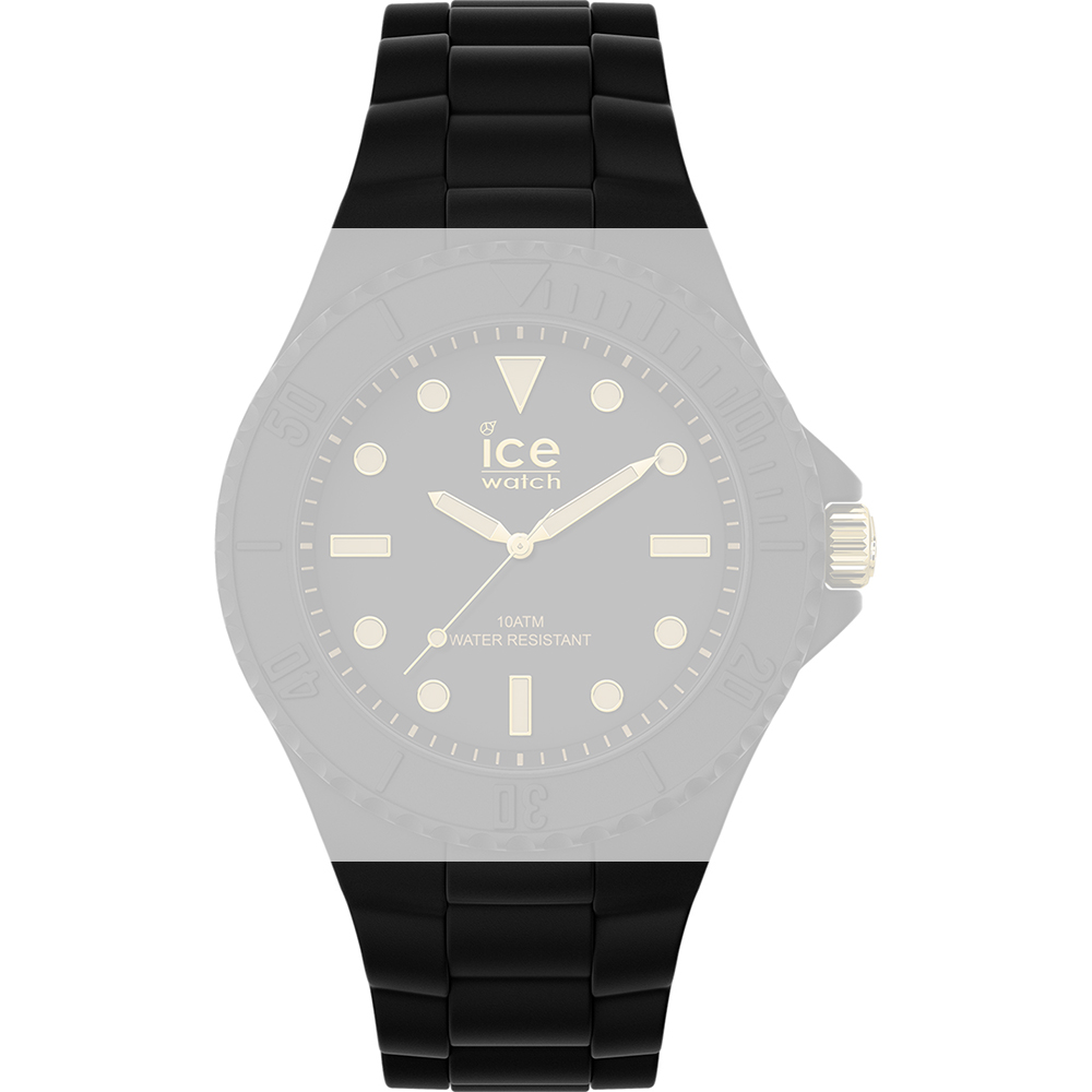 Ice-Watch 019282 019156 Generation Black Gold Horlogeband