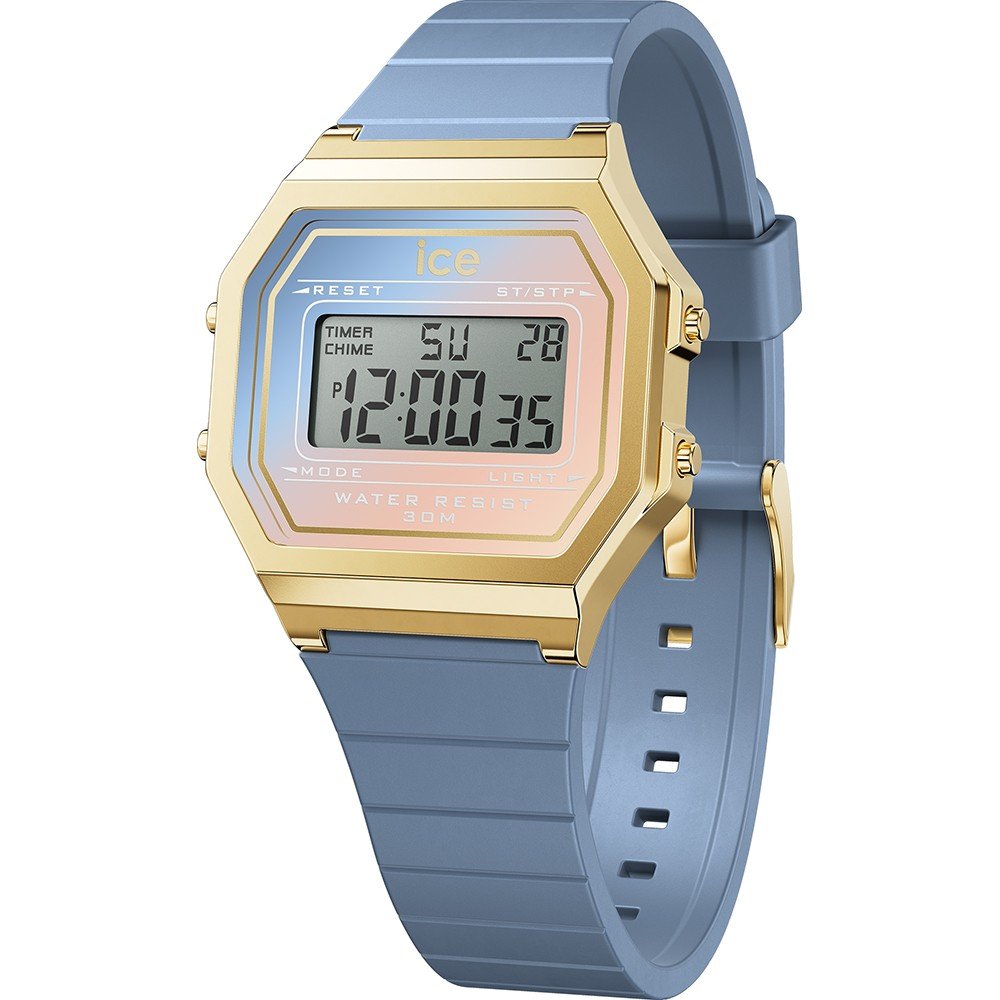 Ice-Watch Ice-Digital 022717 ICE digit retro - Blue majestic Horloge