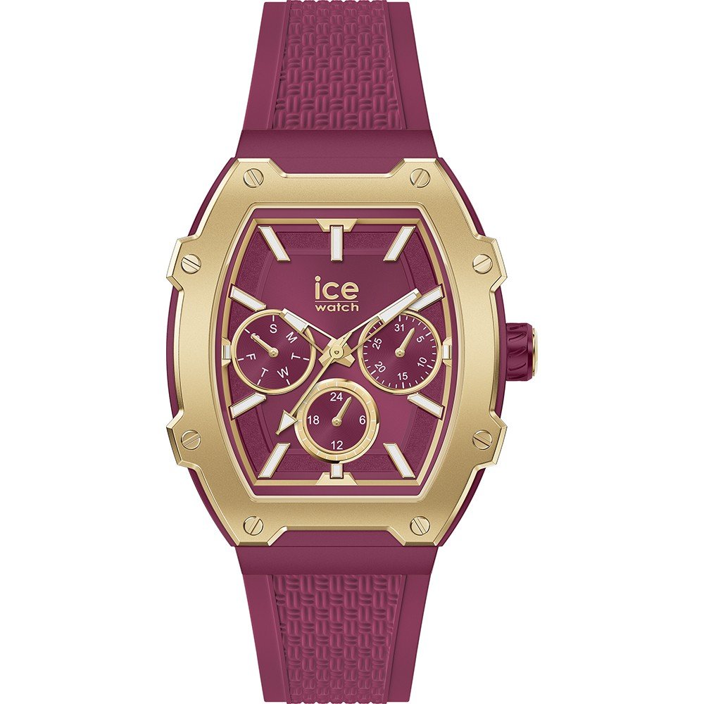 Ice-Watch Ice-Boliday 022868 ICE boliday - Gold burgundy Horloge