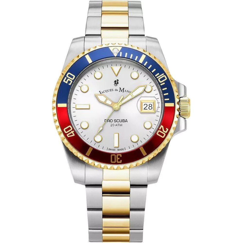 Jacques du Manoir JWG02704 Pro Scuba Horloge