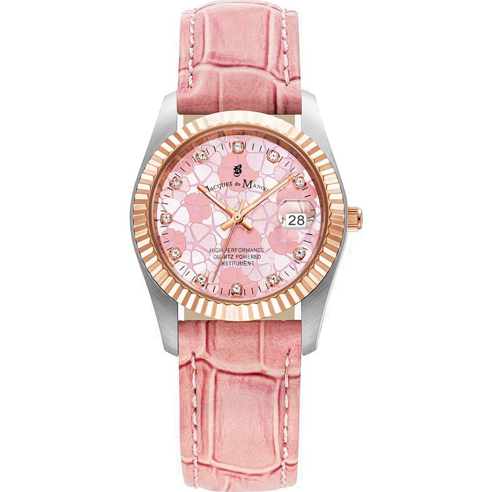 Jacques du Manoir JWL02608 Inspiration Flower Horloge