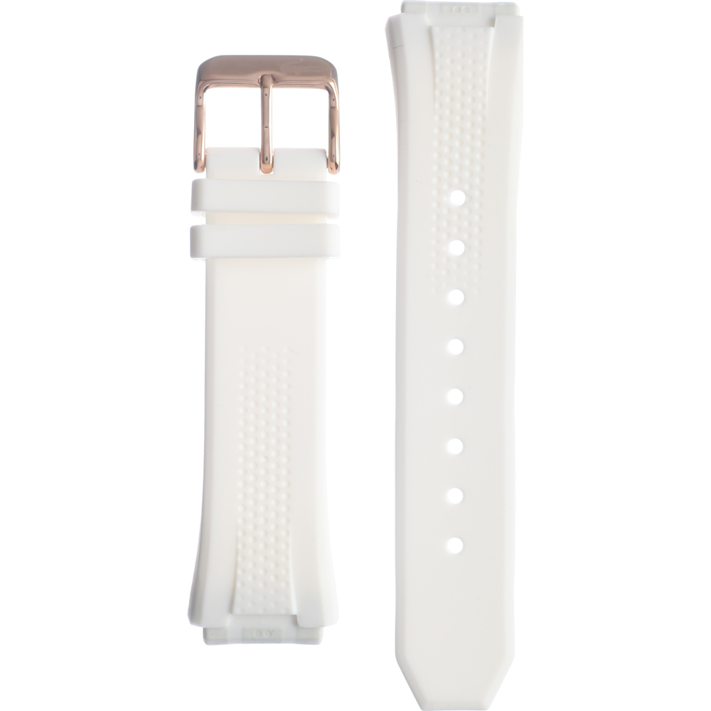 Lacoste watch on sale white strap