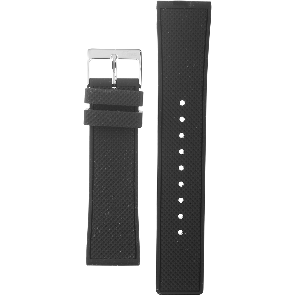 Lacoste leather on sale watch strap