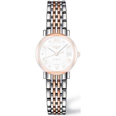 Longines L600140855 Elegant Collection Horlogeband