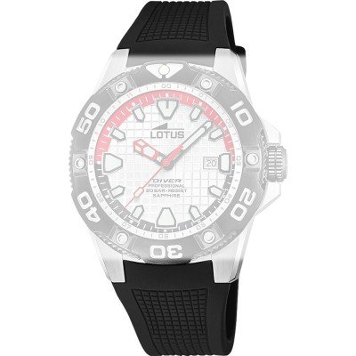 Lotus BC11478 Casual Diver Horlogeband