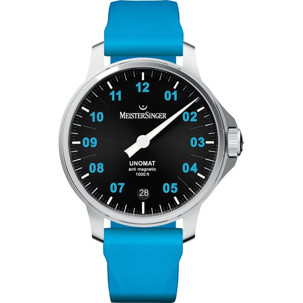 Meistersinger Unomat UN902BLU Horloge