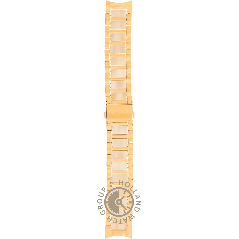 Michael Kors Michael Kors Straps AMK5660 MK5660 Runway Mid Horlogeband