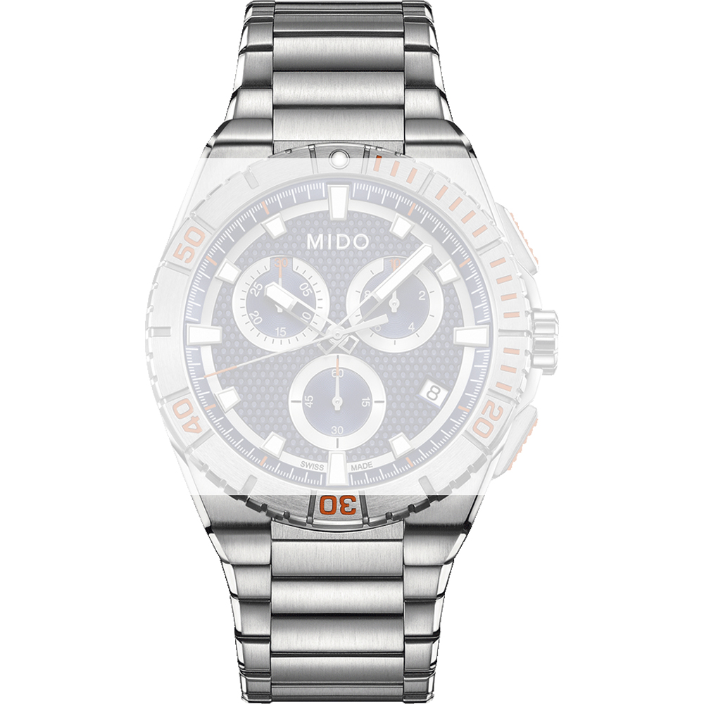 Mido M605014715 Ocean Star Sport Horlogeband