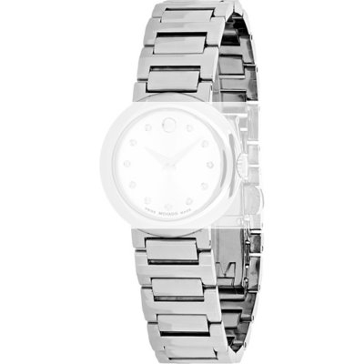 Movado Straps 569002235 Concerto Horlogeband