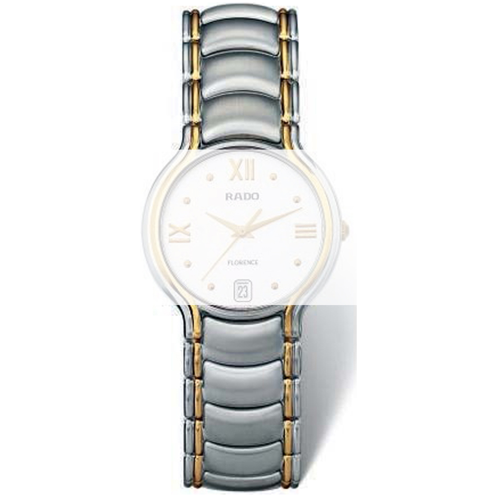 Rado straps 07.02617.10 Florence Celeste Horlogeband