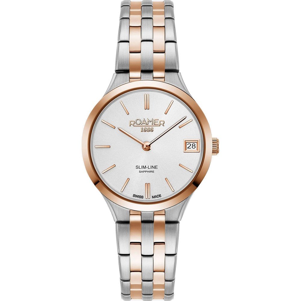 Roamer Slim-Line 512857-49-15-20 Slim-Line Classic Horloge