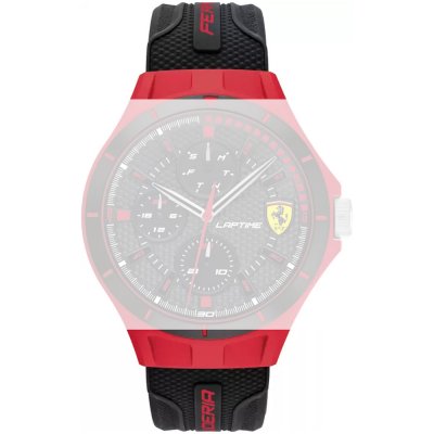 Scuderia Ferrari 689300620 Lap Time Horlogeband