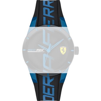 Scuderia Ferrari 689300436 Redrev Horlogeband