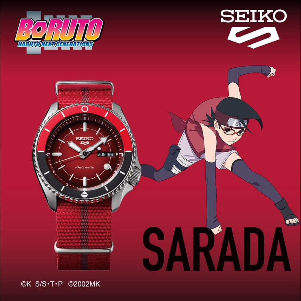 Seiko 5 Srpf67k1 Seiko 5 Boruto Ninja Sarada Horloge Ean Horloge Nl