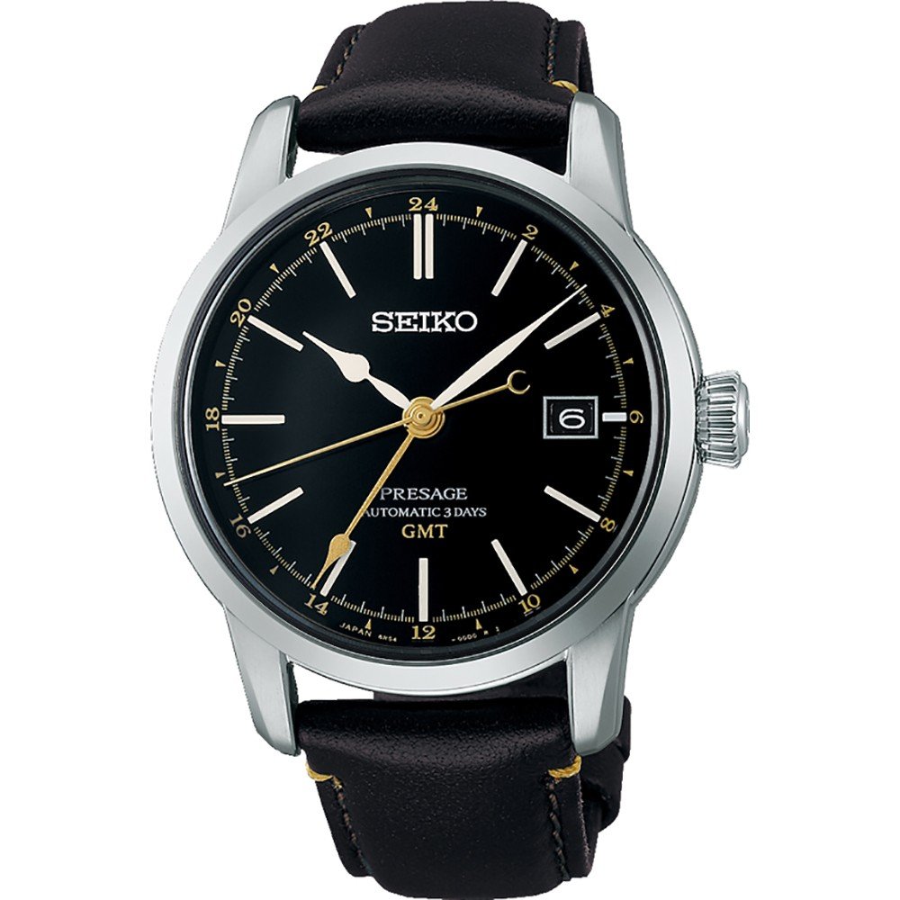 Seiko Presage SPB447J1 Presage GMT Craftmanship Collection Horloge