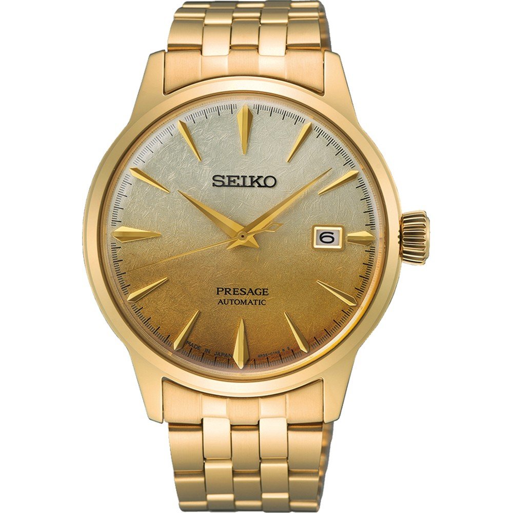 Seiko Cocktail Time SRPK46J1 Presage ‘Beer Julep’ Horloge