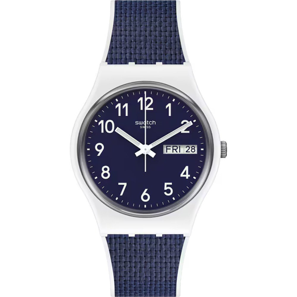 Swatch Original Medium (34mm) GW715 Navy Light Horloge