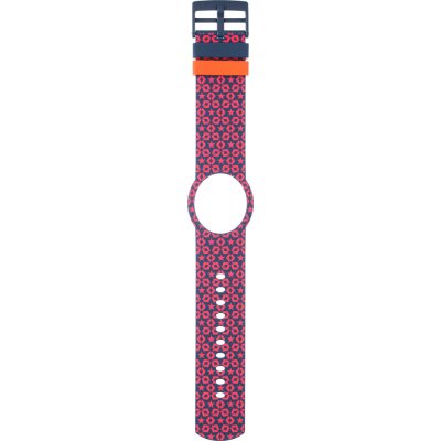 Swatch Plastic - New Pop - PN APNN100 Lillapop Strap Horlogeband