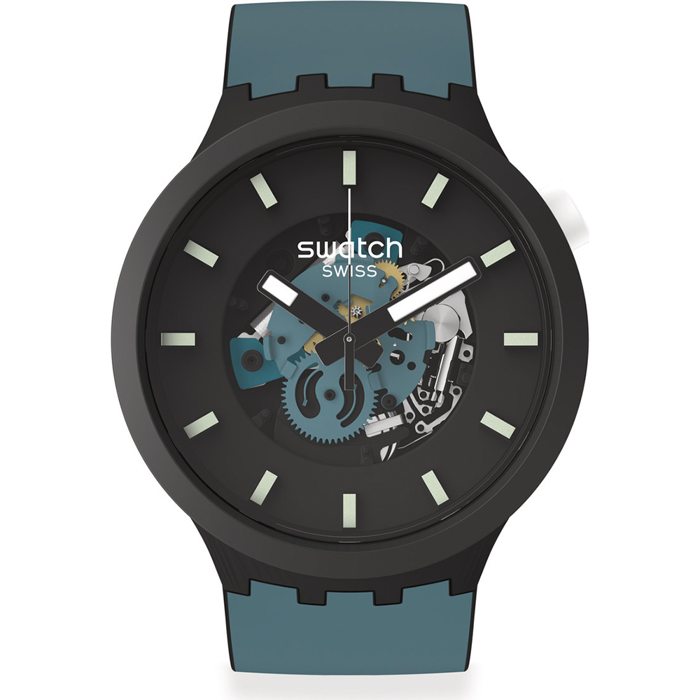 Swatch Big Bold SB03B107 Night Trip Horloge