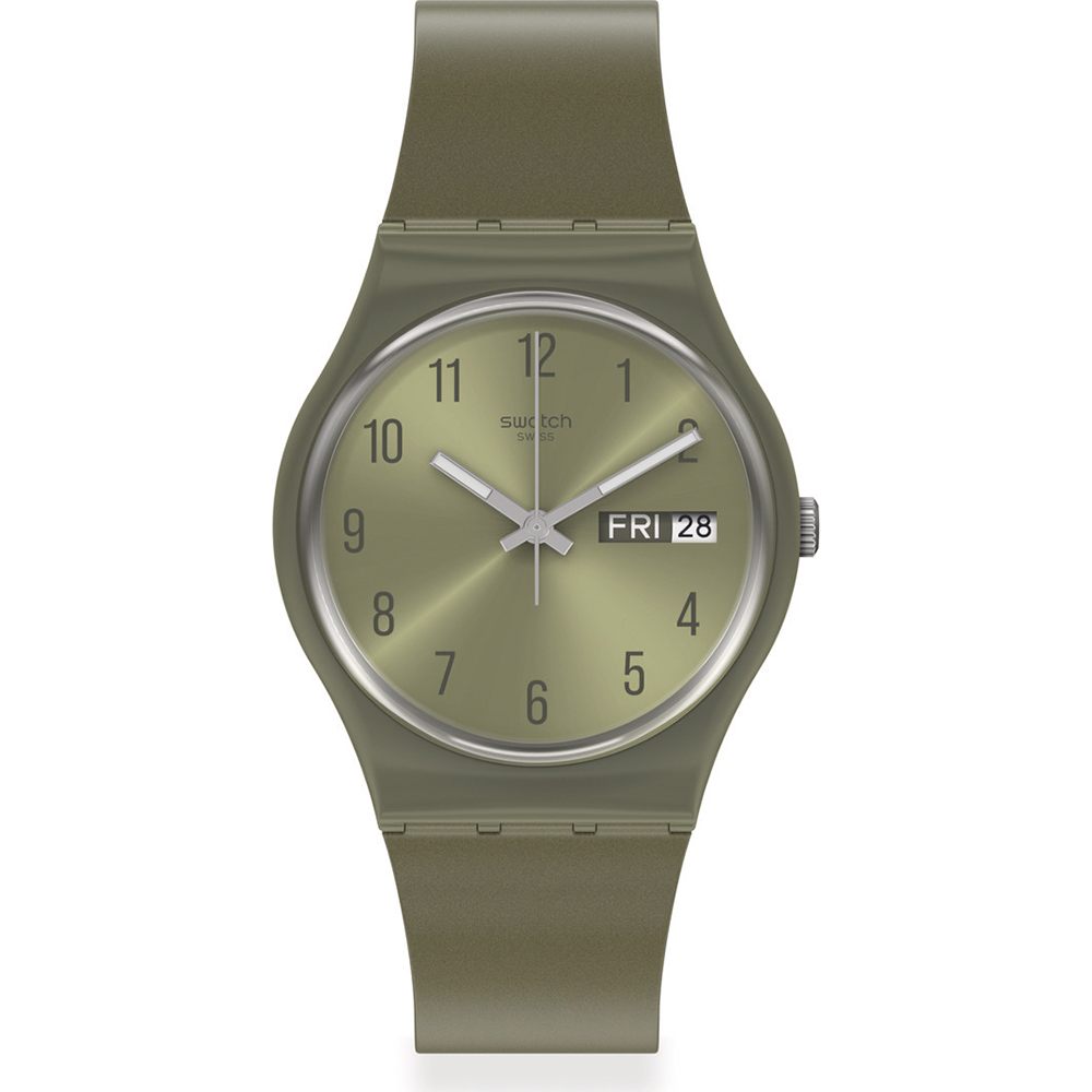 Swatch Original Medium (34mm) GG712 Pearly Green Horloge