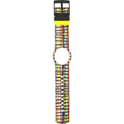 Swatch Plastic - New Pop - PN APNB400 PNB400 Crazypop Horlogeband