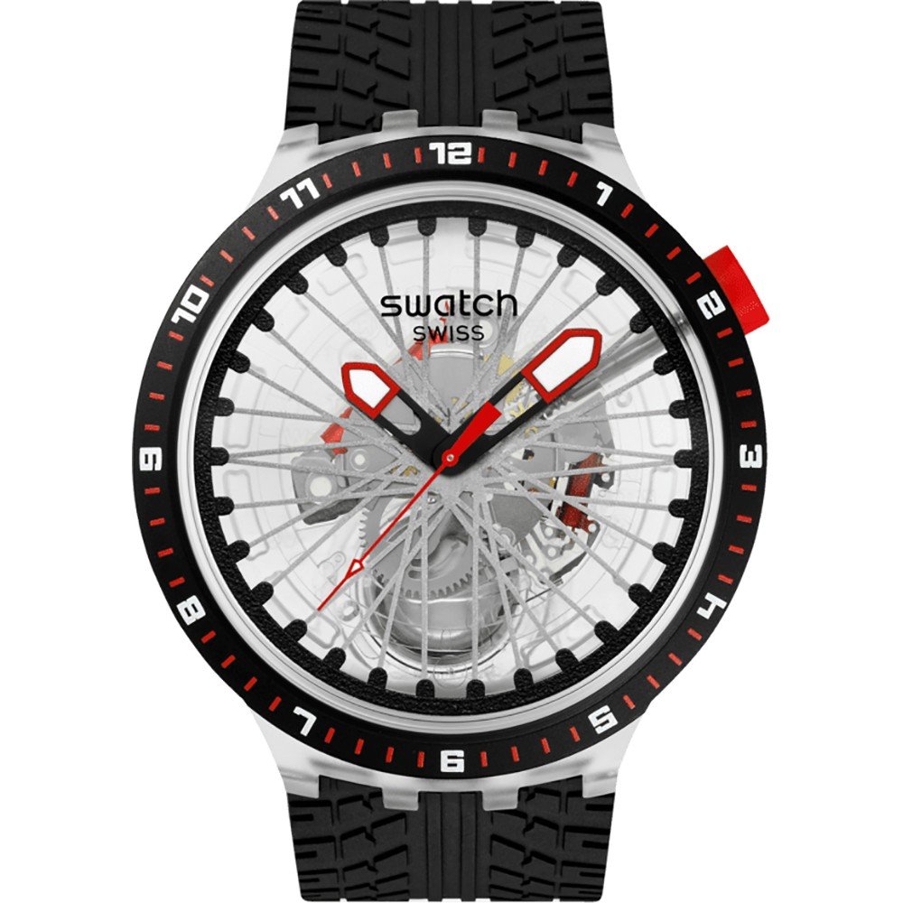 Swatch Big Bold SB05K103 The Pilgrim - Tread on it Horloge