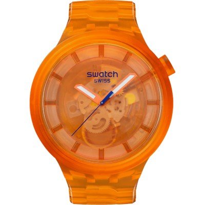 Swatch Big Bold SB05O103 Orange Joy Horloge