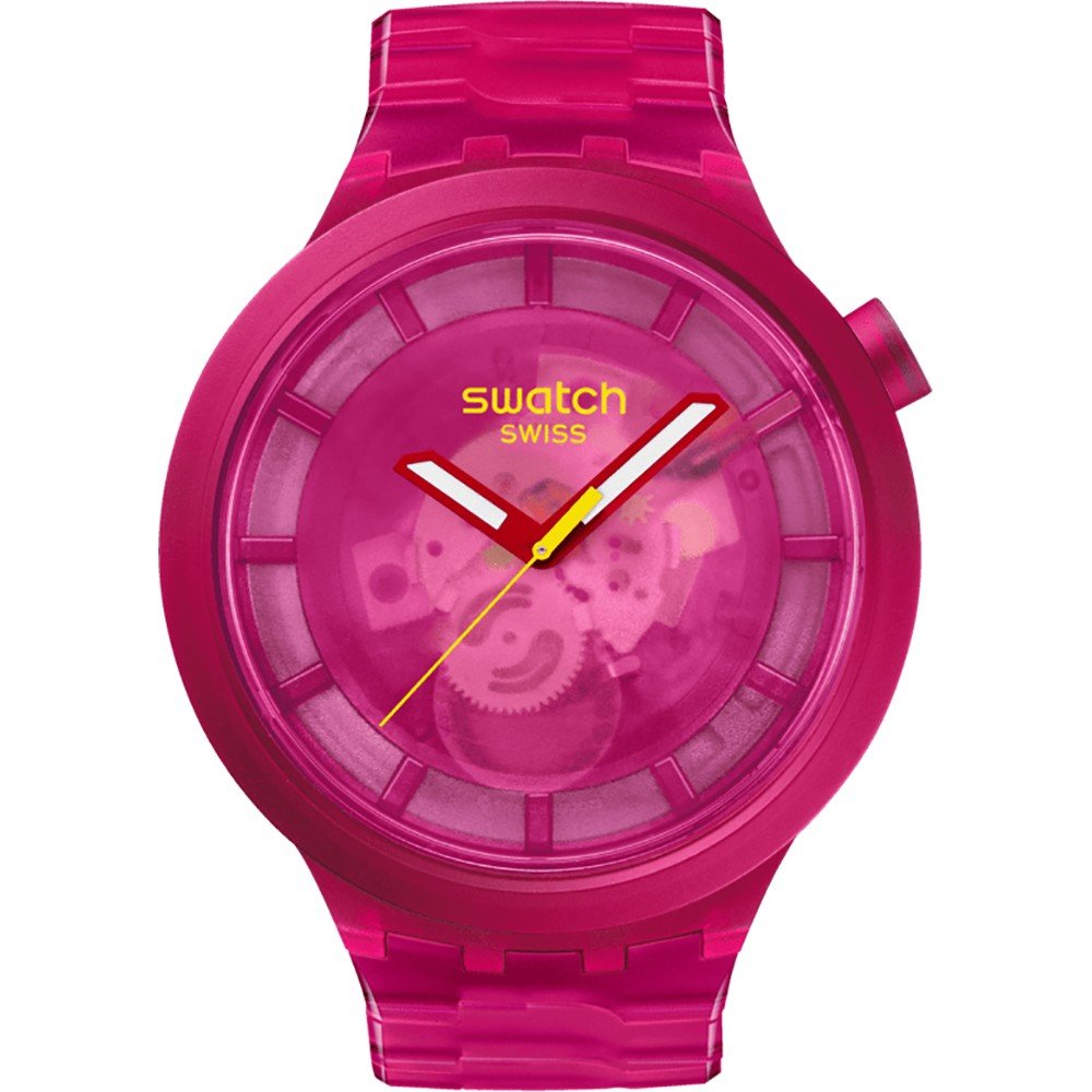 Swatch Big Bold SB05P102 Pink Joy Horloge