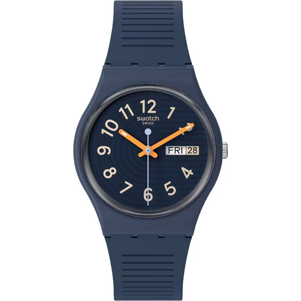 Swatch Originals Medium (34mm) SO28I700 Trendy lines at night Horloge