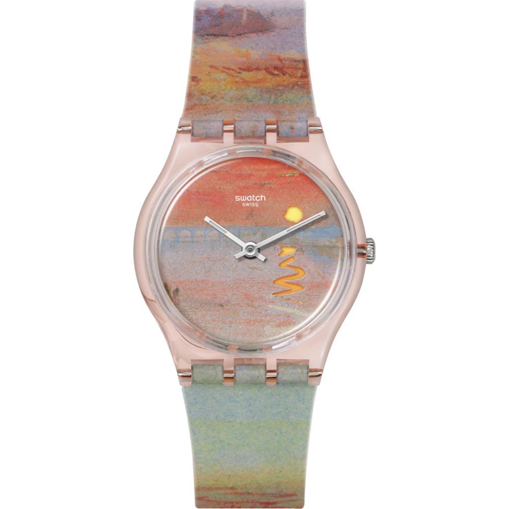 Swatch Original Medium (34mm) SO28Z700 Turner's Scarlet Sunset Horloge