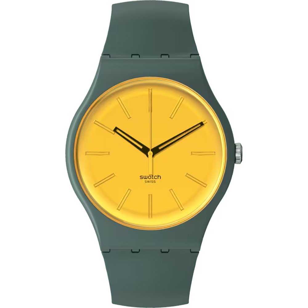 Swatch Originals Large (41mm) SO29G103 Gold in the garden Horloge