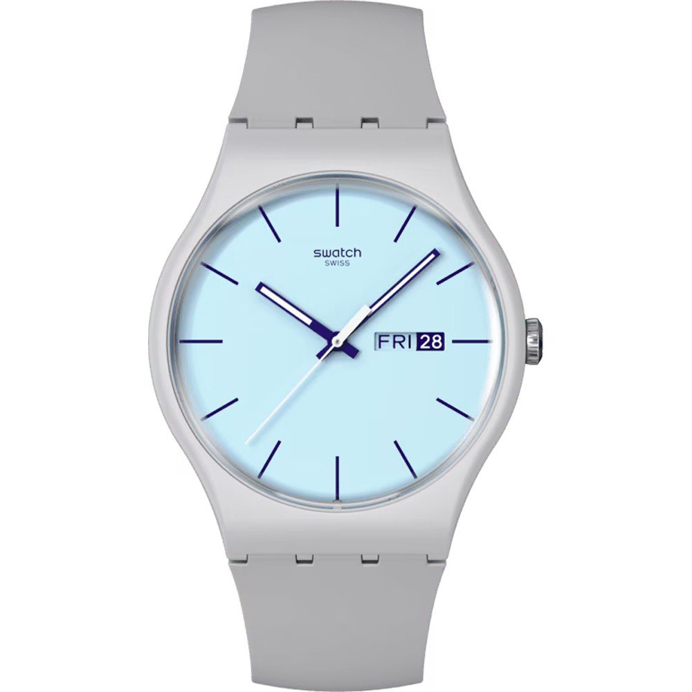 Swatch Originals Large (41mm) SO29M702 Blueberry Sky Horloge