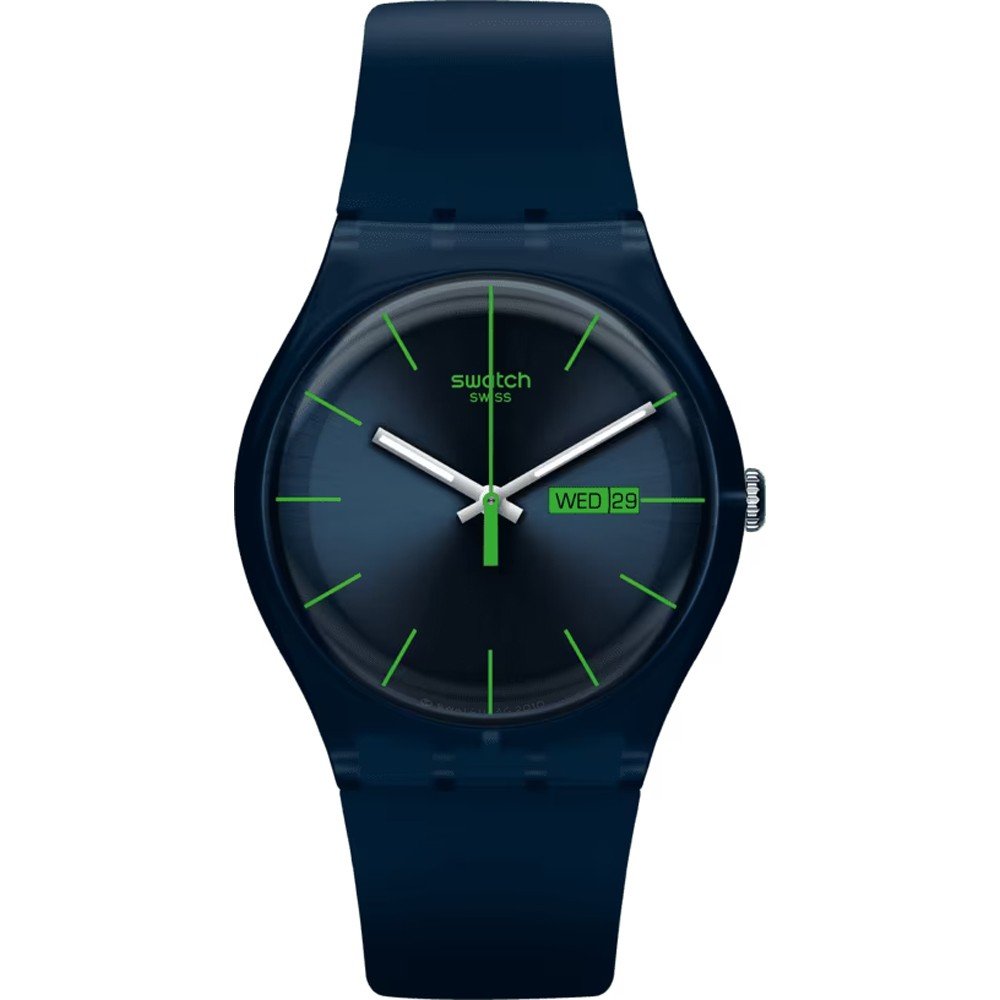 Swatch black rebel watch sale