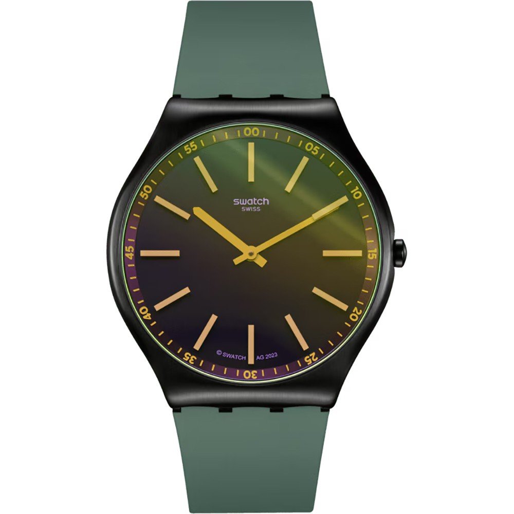 Swatch New Skin Irony SS07B112 Green Vision Horloge