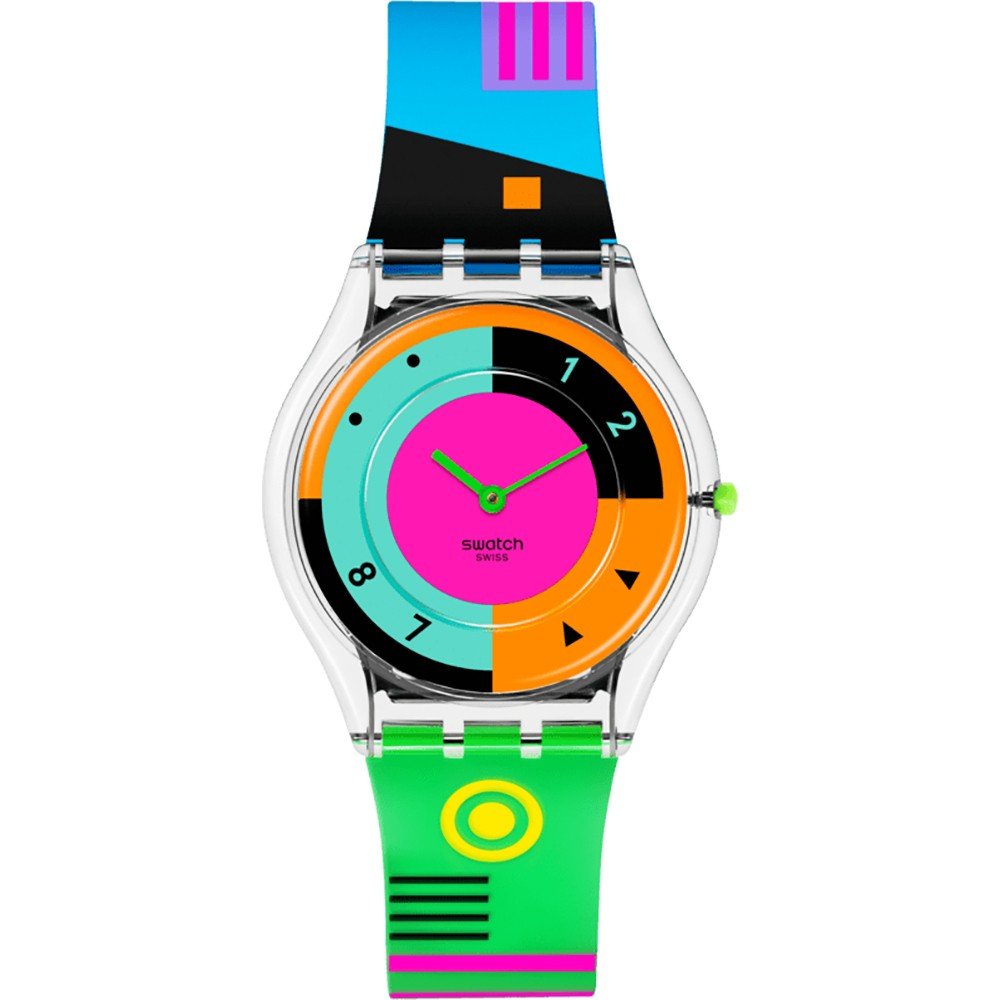 Swatch Skin SS08K119 Swatch Neon Hot Racer Horloge