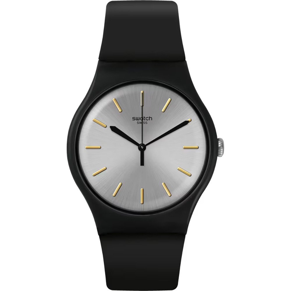 Swatch Originals Large (41mm) SUOB173 Back to Black Horloge