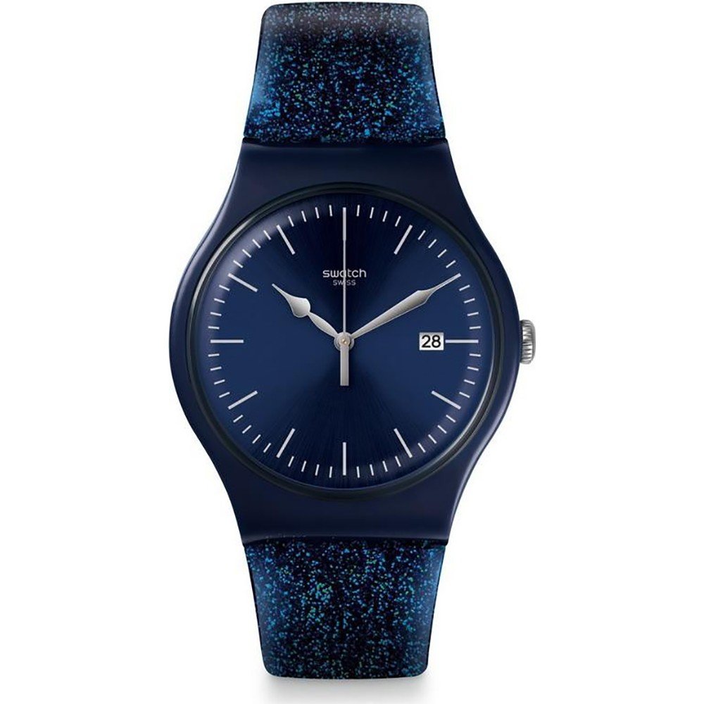 Swatch Originals Large (41mm) SUON401 Glitterspace Horloge