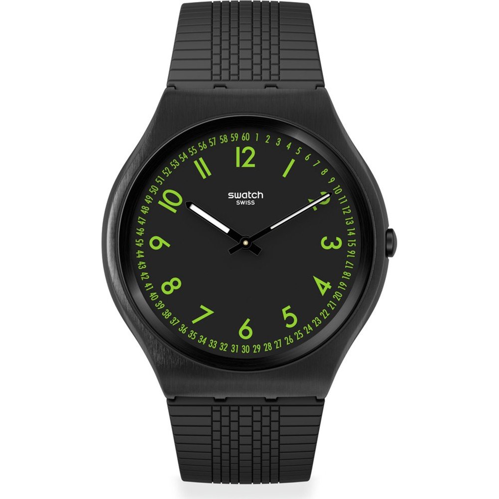 Swatch New Skin Irony SS07B108 Brushed Green Horloge