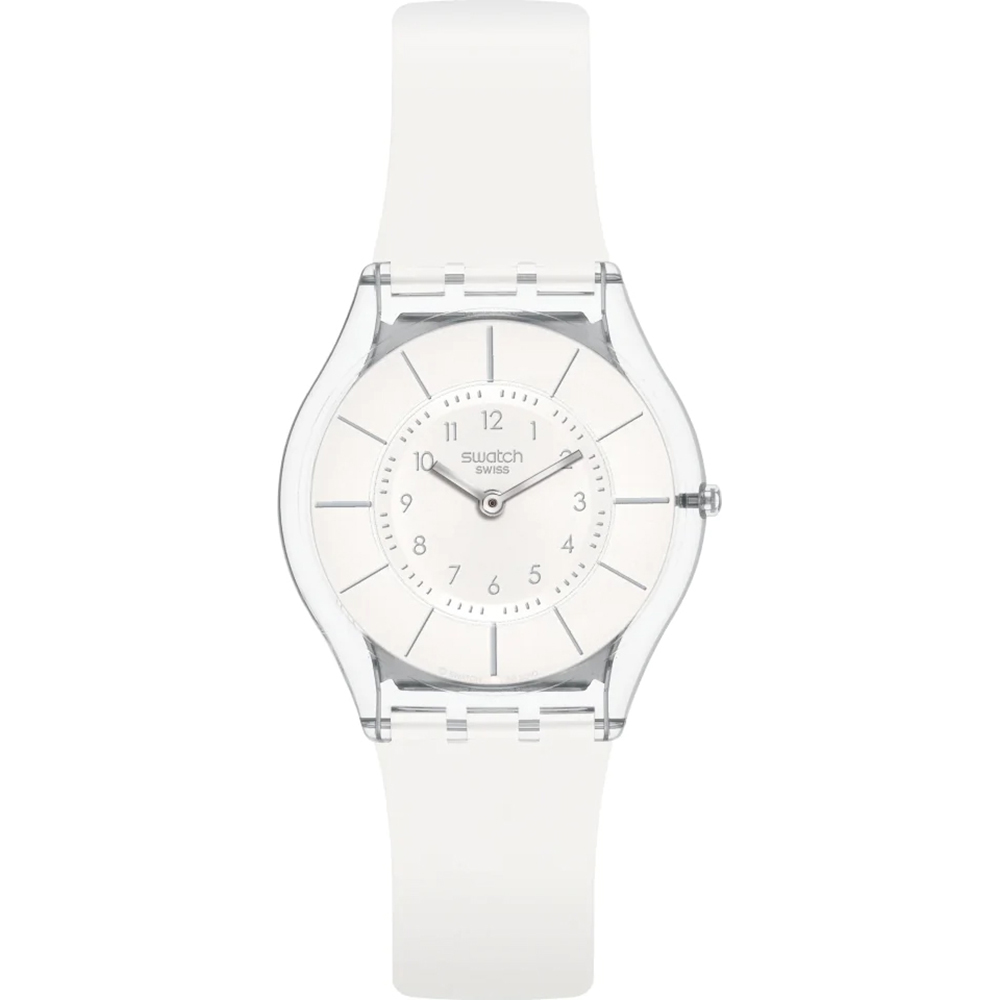 Swatch Skin SS08K102-S14 White Classiness Horloge